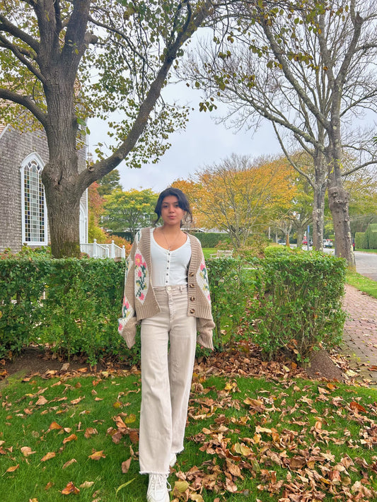 CINNAMON GARDEN CARDIGAN