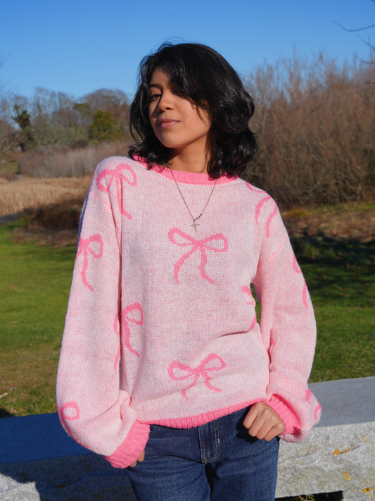 AZALEA BOW SWEATER