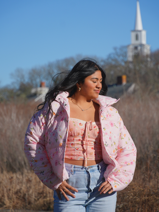 PETAL'S FLORAL JACKET