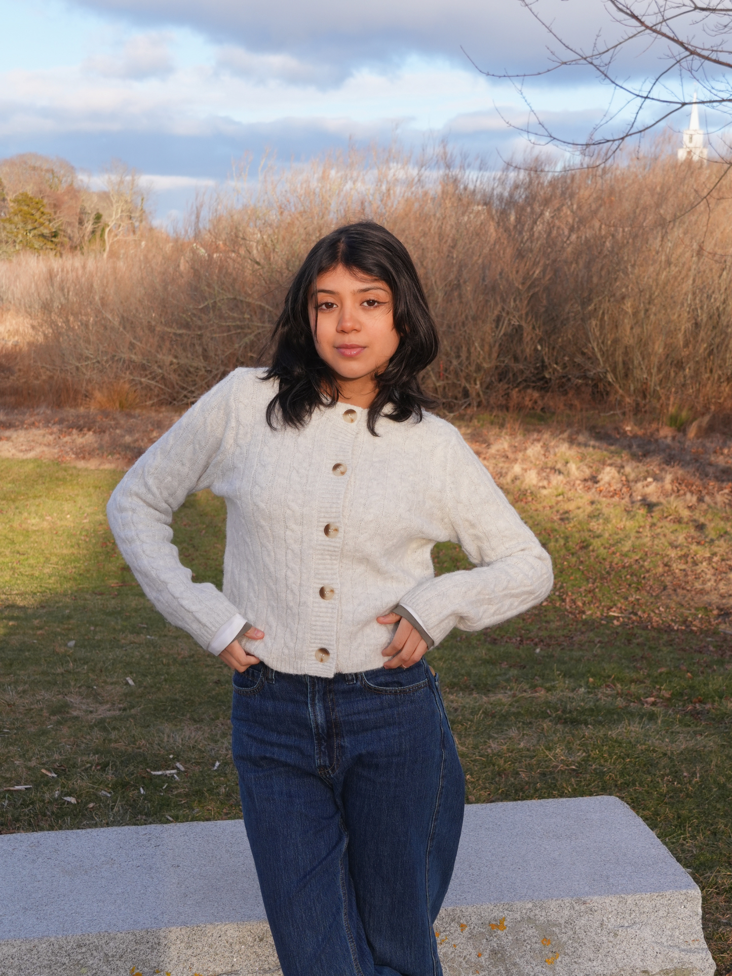 GREY LADY CARDIGAN